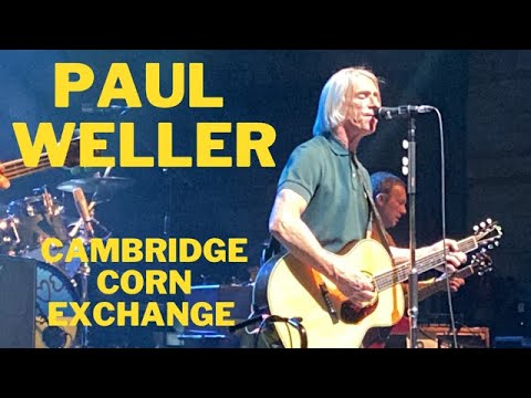 Paul Weller montage – Cambridge Corn Exchange 2022