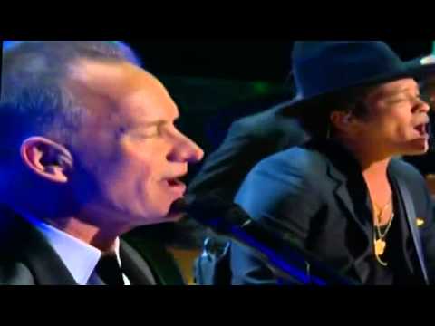 Grammy Awards 2013  Bruno Mars   Rihanna   Sting   Bob Marley Tribute